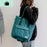 小清新单肩包大学生上课书包ins少女心软妹防水布包大容量斜挎包NEW LAKE女斜挎包