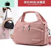 轻便多层手提包女2020新款时尚单肩斜挎包尼龙牛津布防水休闲布包NEW LAKE女斜挎包