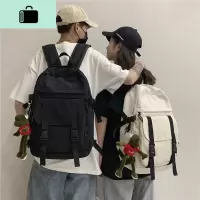 书包男韩版高中原宿ulzzang初中大学生背包女森系百搭情侣双肩包NEW LAKE