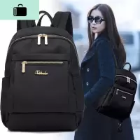 香港2020新款双肩包女韩版时尚百搭大容量休闲旅行尼龙牛津布背包NEW LAKE