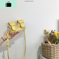 夏天透明果冻剑桥包女2020新款时尚ins百搭斜挎包链条单肩小包潮NEW LAKE女斜挎包