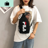 欧美时尚斜挎包休闲百搭单肩男个胸前包新款撞色胸包潮女包NEW LAKE女斜挎包