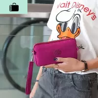 新款女士布艺大容量尼龙长款零钱包卡包手拿包手包钱袋女包包NEW LAKE