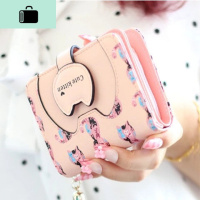 2020新款钱包女学生韩版短款可爱猫咪迷你零钱包女生卡包女士钱夹NEW LAKE