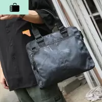 男包 迷彩横款手提包商务出差公文包单肩包斜挎包休闲包男士潮NEW LAKE 迷彩色收藏送礼品男士手提包