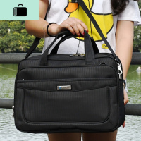 加大容量牛津布男士公文包商务手提包男出差公事包工具工作包男包NEW LAKE