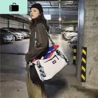 旅行包包 女短途健身包男手提旅游包训练运动包大容量潮牌网红insNEW LAKE男士手提包