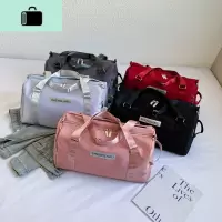 旅行包大容量男女手提短途出差行李包简约便携健身包干湿分离鞋位NEW LAKE男士手提包