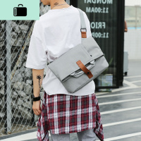 包包男女2019新款单肩ins学生单肩背帆布包时尚百搭手提斜跨书包NEW LAKE男士手提包