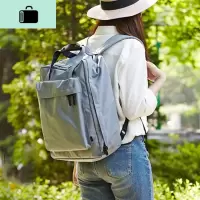 旅行袋手提包双肩女男背包登机行李包旅游情侣书包出差短途旅行包NEW LAKE男士手提包