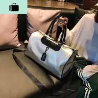 短途旅行包女手提韩版大容量出差旅李袋轻便男防水小健身包潮NEW LAKE男士手提包