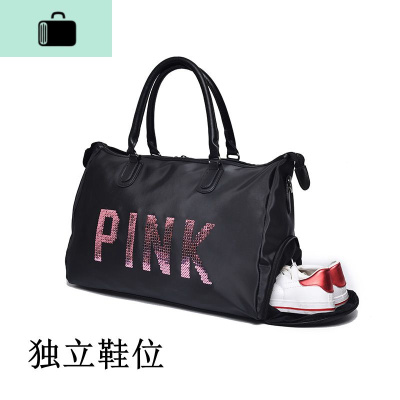 网红短途旅行包女手提行李包男韩版大容量出差旅游袋轻便健身包潮NEW LAKE男士手提包