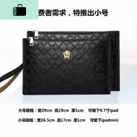 男手抓手包2019新款潮流手拿包牛皮信封包休闲时尚个性夹包NEW LAKE男士手拿包