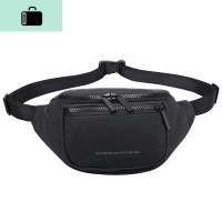 随身小腰包男小型 轻便 潮牌多功能包斜挎防水休闲便携男士胸包潮NEW LAKE腰包男