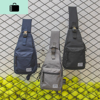 街头时尚男士胸包多功能斜挎包潮流休闲单肩包运动帆布邮差包背包NEW LAKE男士腰包