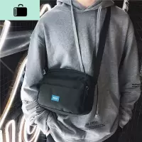 2020新款斜挎包男帆布男式单肩包运动休闲潮牌小挎包女学生潮insNEW LAKE