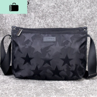 防水牛津布男包 新款男士单肩包帆布包休闲横款斜挎包男款潮包NEW LAKE