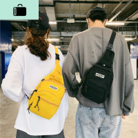 日系胸包男士潮牌 ins超火百搭斜挎包女学生斜跨小背包时尚单肩包NEW LAKE男士单肩包