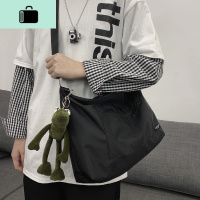 港风ins斜挎包女日系暗黑系工装复古大容量百搭男机能单肩背包潮NEW LAKE男士斜挎包