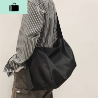 单肩包男大容量斜挎包潮旅行包运动健身学生背包日系潮牌工装包NEW LAKE男士斜挎包