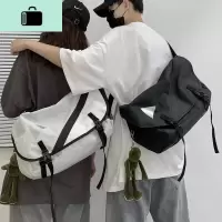 斜挎包男士工装包跨包潮牌机能情侣大学生邮差时尚休闲单肩背包女NEW LAKE