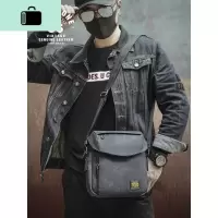 单肩包男斜挎包2019新款男士包包时尚潮牌男包运动休闲斜背小背包NEW LAKE男士斜挎包