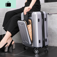 行李箱小型20寸男商务前置开口电脑密码登机皮箱子旅行拉杆箱女24NEW LAKE