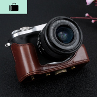 NEW LAKE适用佳能EOSM6相机套M50M100保护套m6二代摄影包相机皮套M6II M50[15-45数码相机包