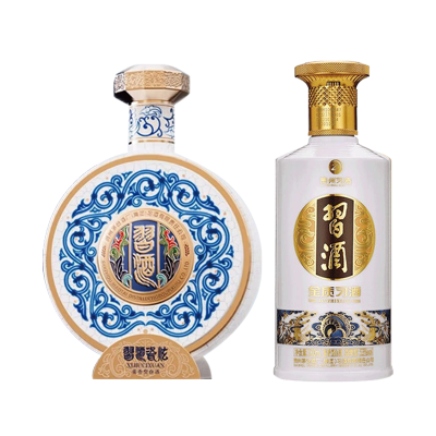 贵州習酒瓷炫500ml+习酒金质500ml 组合