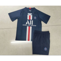 特价清仓欧洲杯足球服短袖套装中国阿根廷梅西C罗球衣运动训练服 B黎-主场（指定） M