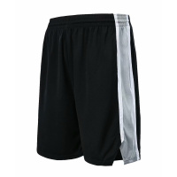 篮球湖人詹姆斯罗斯T恤库里球衣欧文科比衣服训练服韦德短袖男潮 马刺短裤黑色 L