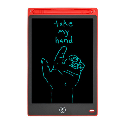 8.5寸带锁屏写字板LCD光能电子手写板儿童智能教学涂鸦黑板手绘板
