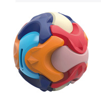 KIDNOAM儿童益智拼插立体3D智力拼装球 趣味DIY可拆卸组装积木存钱罐早教玩具