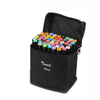 双头马克笔套装环保无毒绘画涂鸦手绘设计彩色画笔酒精墨水彩笔48色