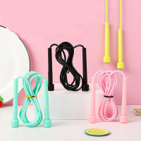 [颜色随机1条]儿童小学生跳绳成人初学不打结体育中学生专用可调节跳绳健身