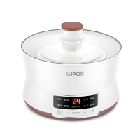 苏泊尔 DZ16YC6隔水电炖盅白瓷炖锅1.6升智能预约自动bb粥