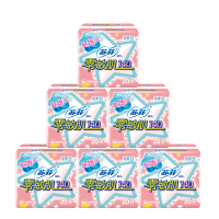 苏菲SOFY零敏肌超薄护垫迷你140mm20片*6包无香型丝薄柔滑超透气迷你姨妈巾组合