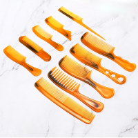 [10件套]家用梳子折不断牛筋梳防静电大齿宽齿卷发梳长发直发顺发塑料梳