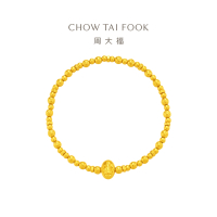 周大福传承韩美林传承黄金足金手链寓意韵运而生(工费:2080计价)F234052 七夕礼物