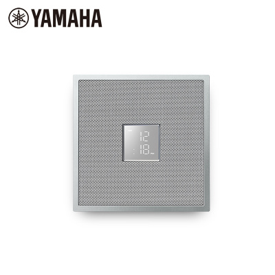 雅马哈(YAMAHA) ISX-18 蓝牙WIFI 桌面音响 单声道音箱便携式一体机家用音响设备 (白色仅有功放无碟机)