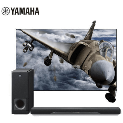 雅马哈(Yamaha)YAS-207 音响 家庭影院 3D环绕声回音壁 4K 蓝牙音响 5.1客厅电视音响 条形音箱