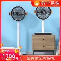 飞利浦(PHILIPS)空气循环扇直流变频遥控电风扇家用智能摇头电扇涡轮换气扇循环对流风扇台地两用 ACR4144CF