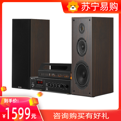 MBquart MB309C 三分频8寸HIFI发烧胆机套装8胆台式组合音响音箱功放