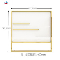 床头柜简约后现代轻奢五金柜卧室储物柜简易小柜子迷你柜北欧ins 泰空仓