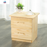 简约现代床头柜简易置物架北欧仿实木卧室床边经济型收纳小柜子 泰空仓