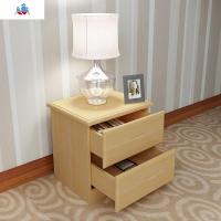 松木床头柜床边柜储物柜实木床头柜家具收纳柜卧室家具小柜子 泰空仓