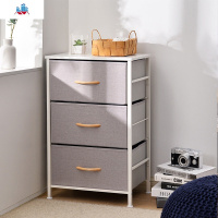 儿童玩具抽屉式收纳柜子整理储物柜多层日式简易大容量卧室床头柜 泰空仓