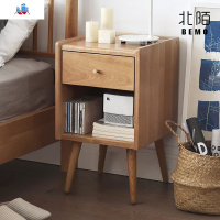 床头柜小迷你实木窄柜35cm宽简约现代卧室家具北欧床头小柜子 泰空仓