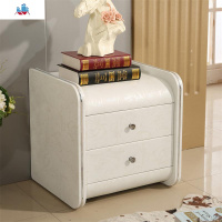 床头柜欧式床头柜简约现代软艺床头柜储物柜床边柜电话柜 泰空仓