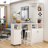 吧台桌家用酒柜隔断柜简约现代客厅吧台桌餐桌玄关柜转角小吧台桌 泰空仓酒柜家具